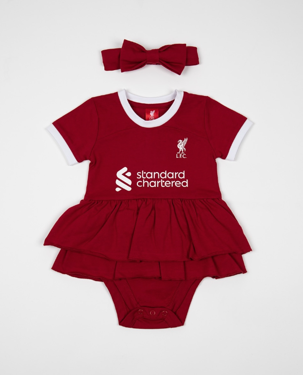 ชุดลิเวอร์พูลเด็ก 23/24 Home Frill Bodysuit ของแท้