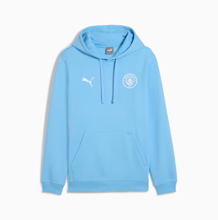 เสื้อฮู้่ดแมนเชสเตอร์ ซิตี้ FtblEssentials สีฟ้าของแท้
