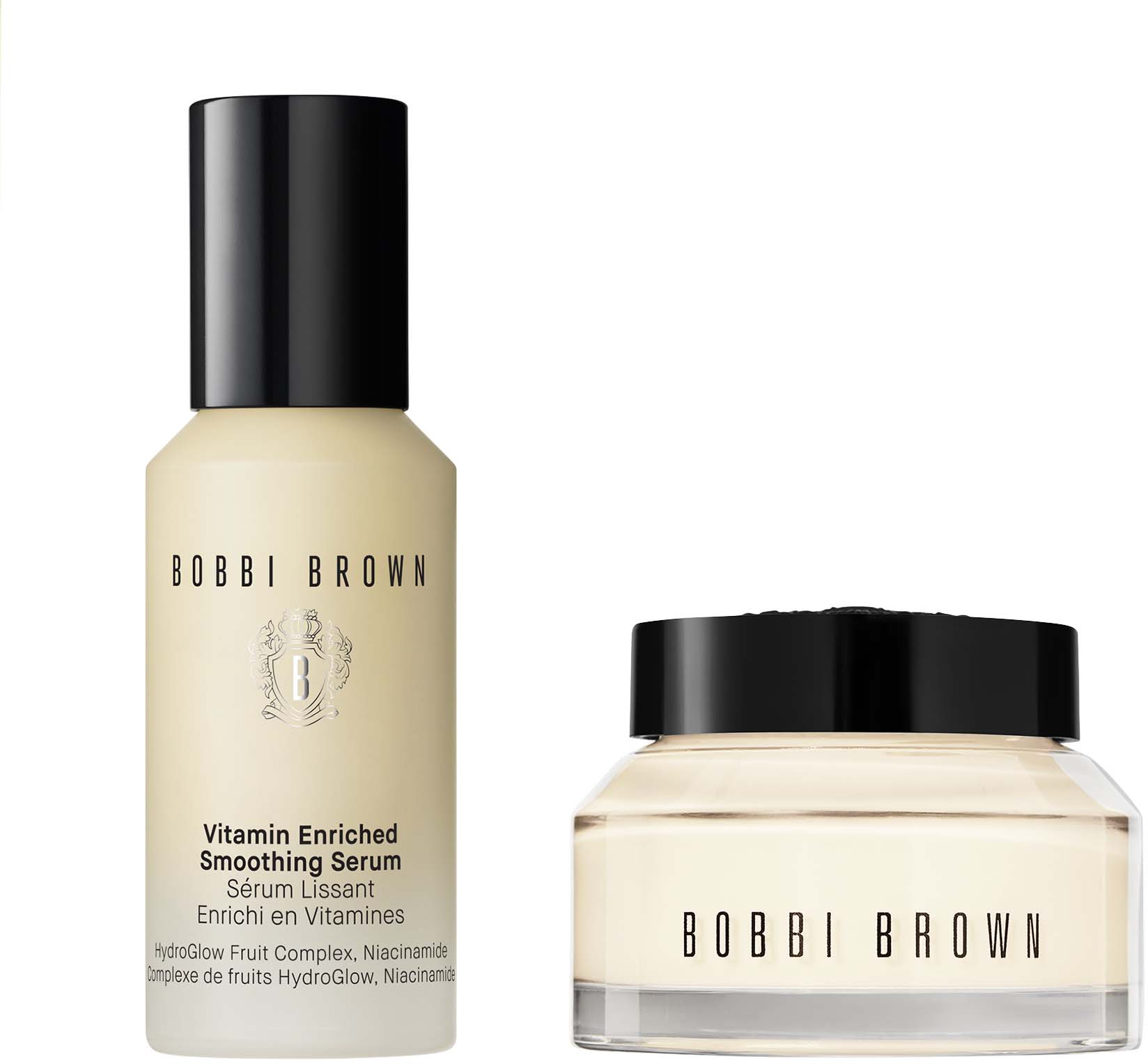 Bobbi Brown Boost Your Base Vitamin Enriched Set เซ็ทเตรียมผิวก่อนแต่งหน้าสำหรับผิวแห้ง Serum 30ml + Cream 50ml