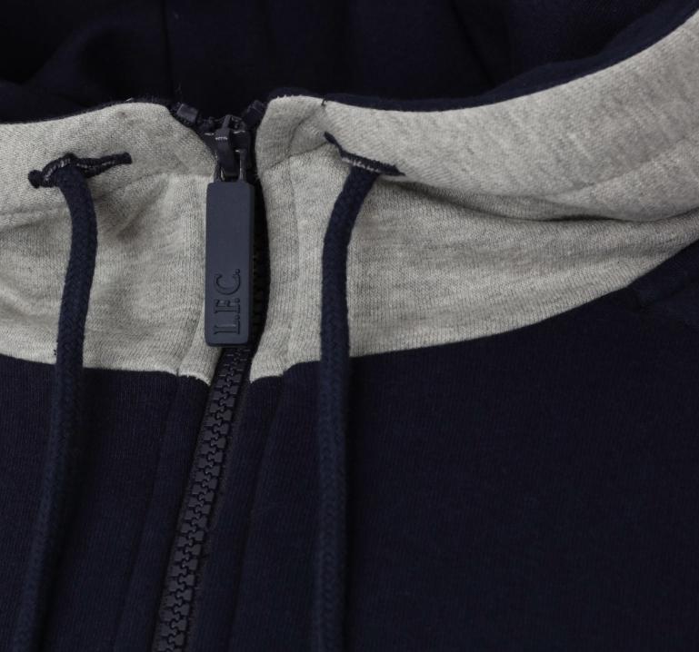 เสื้อฮู้ดลิเวอร์พูล 1/4 ZIP NAVY ของแท้