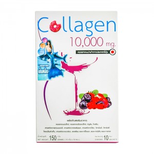 Donut Collagen 10000mg Mix Berry Flavor 10 ซอง