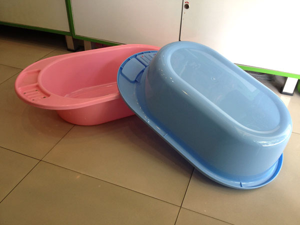 กะละมังอาบน้ำเด็กทารก ยี่ห้อ Nanny