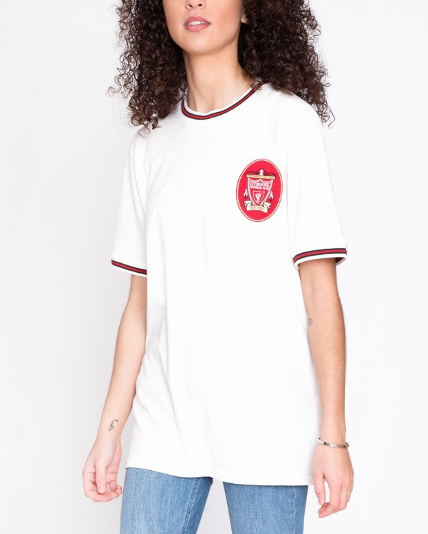 เสื้อทีเชิ้ตลิเวอร์พูล Heritage 97 Ecru Away ของแท้
