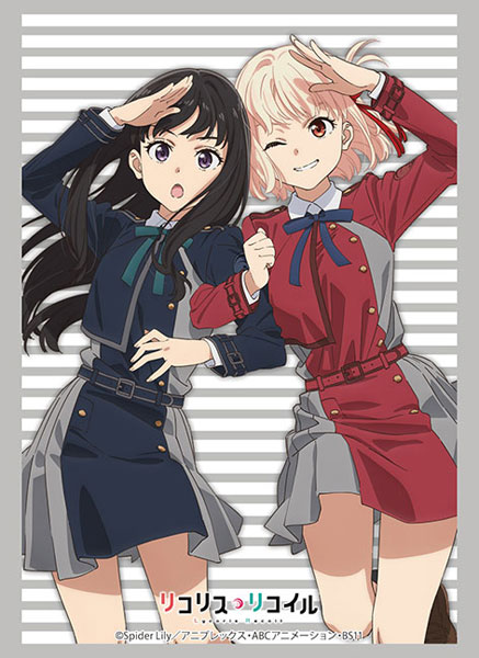 Bushiroad Sleeve Collection High Grade Vol.3666 Lycoris Recoil "Chisato & Takina" Pack (75 ซอง)