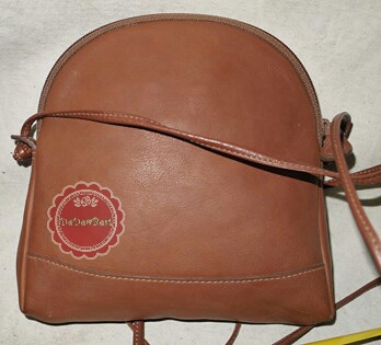 ขายแล้วค่ะ B13:2nd hand leather bag กระเป๋าหนังแท้สะพายข้าง❤