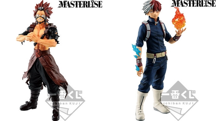 [ขายแยกชิ้น] Ichiban Kuji My Hero Academia Fighting Heroes feat. One's Justice - Masterlise - Kirishima / Todoroki