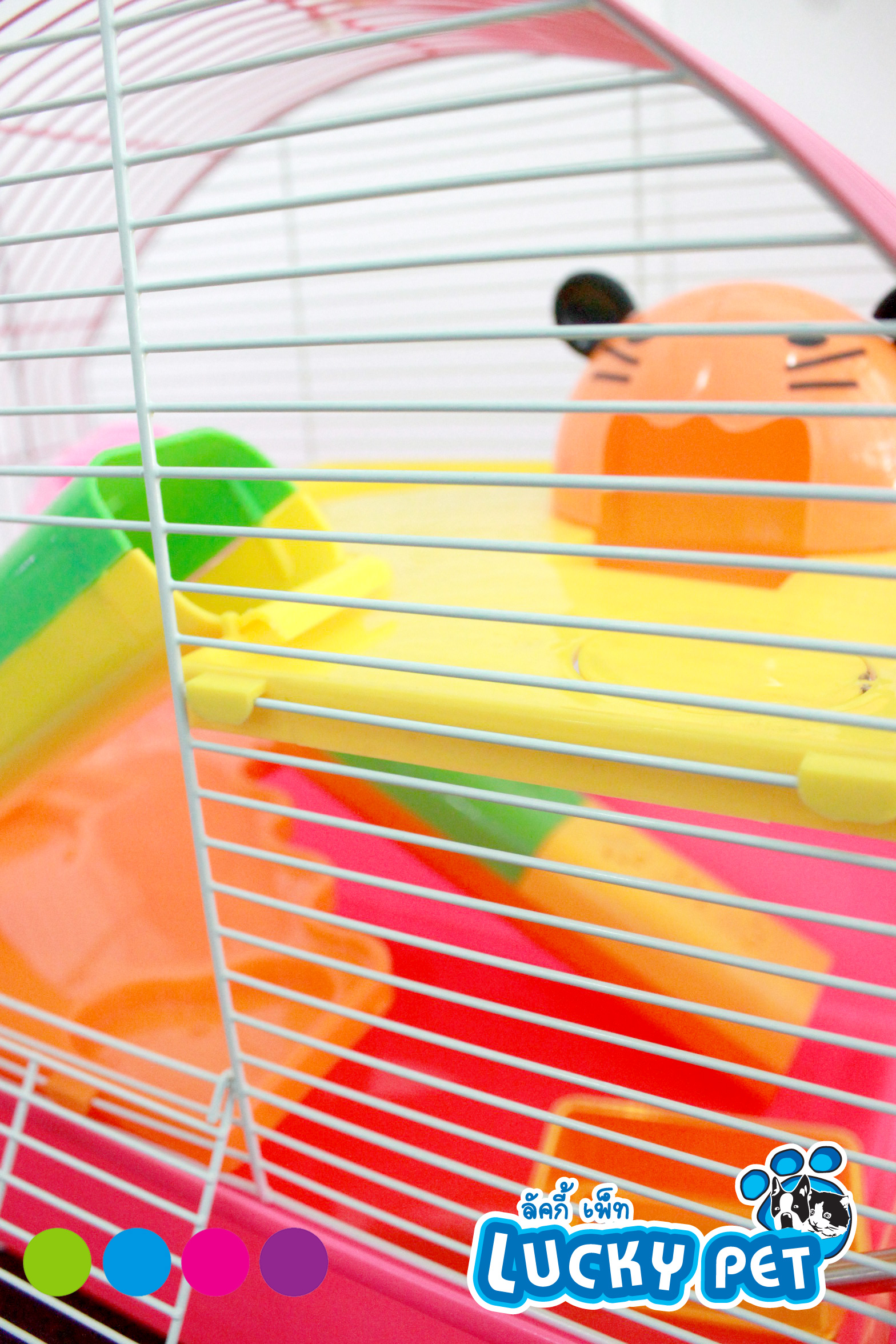 กรงหนูแฮมเตอร์ขนาดใหญ่ HC612