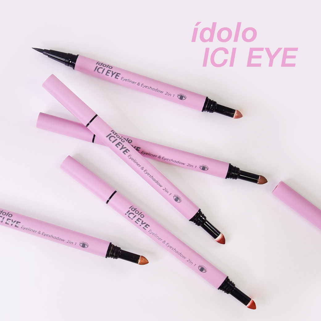 Mistine idolo ICI EYE อายแชโดว์ 2 in 1 พร้อมไลเนอร์หัวเมจิก มิสทิน อิโดโล่ อิซิ อาย อายไลเนอร์ แอนด์ อายแชโดว์