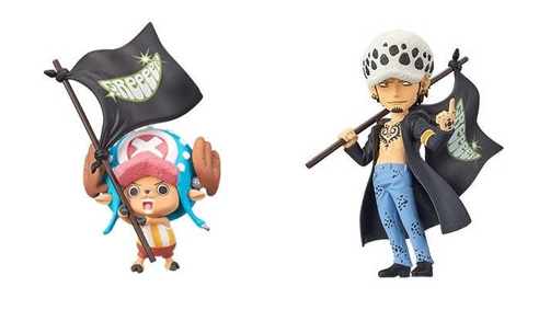 WCF One Piece - GReeeeN Special Assortment - Chopper / Law