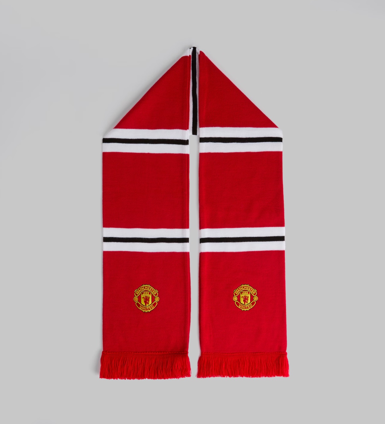 ผ้าพันคอแมนเชสเตอร์ ยูไนเต็ด Bar Scarf Red ของแท้