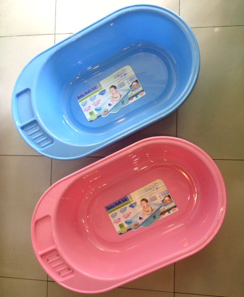 กะละมังอาบน้ำเด็กทารก ยี่ห้อ Nanny