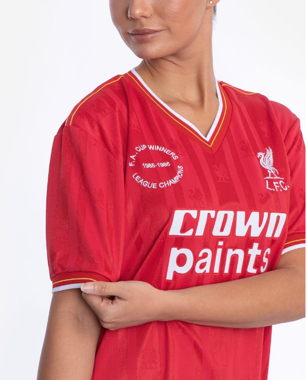 เสื้อลิเวอร์พูลย้อนยุค Retro 1986 Home ของแท้