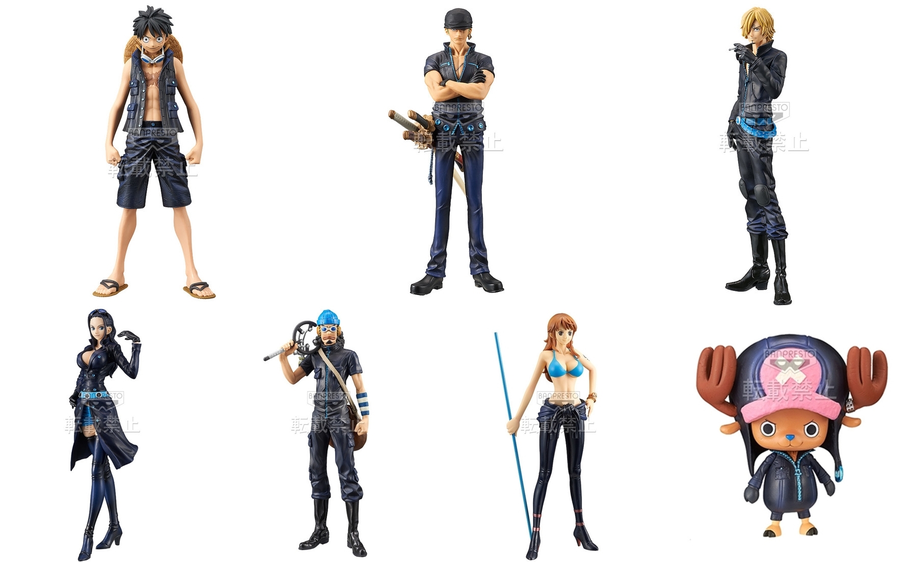 [ขายแยกชิ้น] One Piece DXF Figure -Grandline Men & Lady- One Piece Film Gold