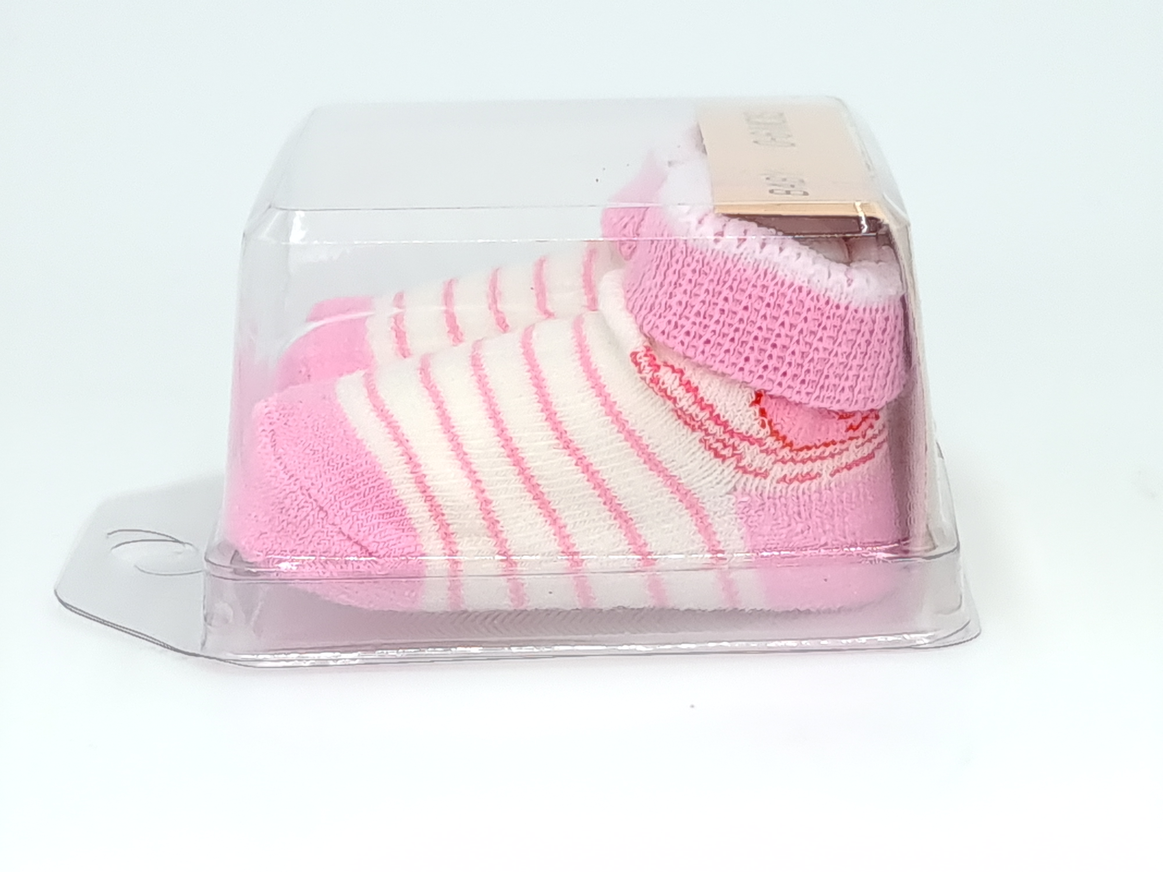 ถุงเท้าเด็กแรกเกิด 0-6 เดือน (กล่องใส) Baby Socks