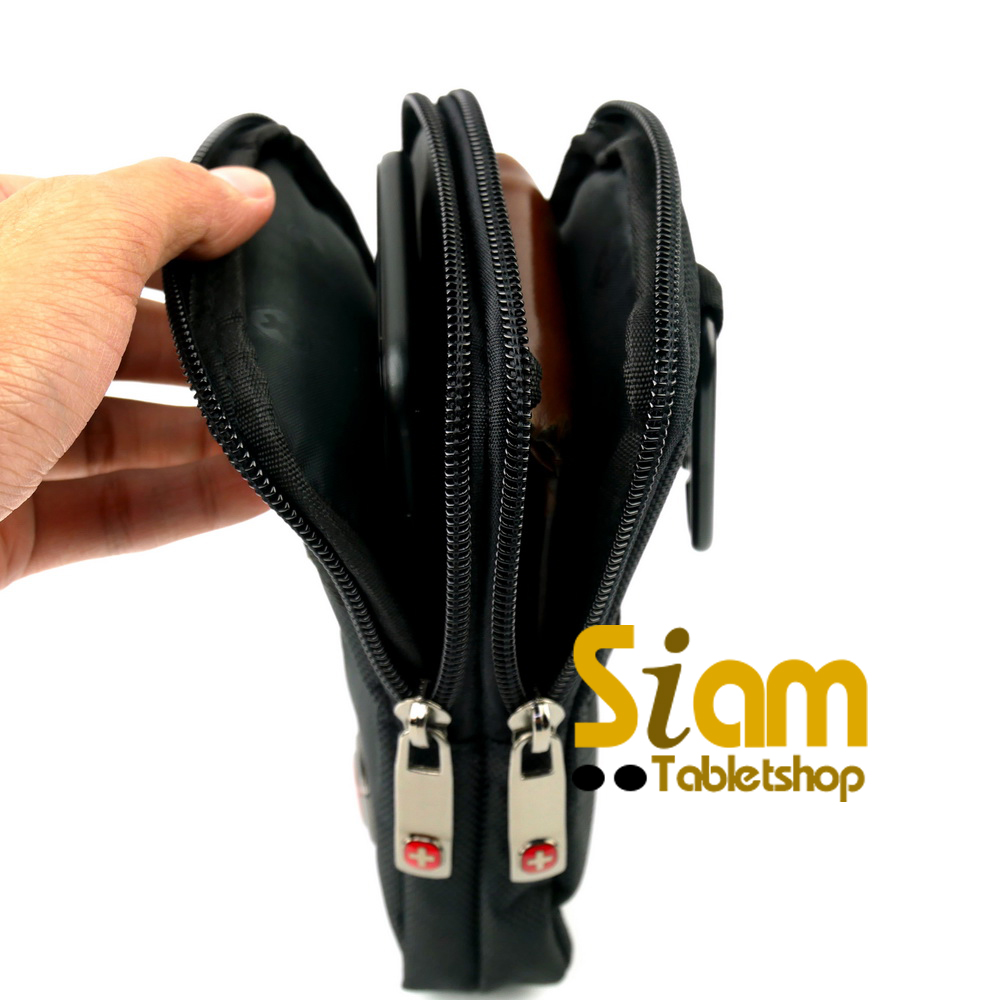 DAKAR กระเป๋าหนังคาดเอว แนวตั้ง ใส่มือถือ (0668)