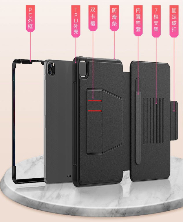 7 Level เคส สำหรับ iPad Pro 11 2018/21/22/23