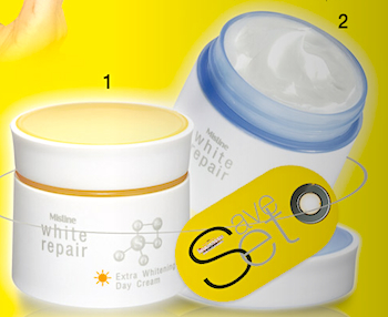 Mistine White Repair Extra Whitening ฟื้นฟูผิวคล้ำเสียให้กลับเรียบเนียนกระจ่างใสอย่างเป็นธรรมชาติ