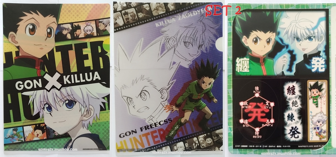 A4 Clear File Hunter x Hunter: Set 2
