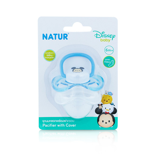 จุกนมหลอกพร้อมฝาครอบ Natur Disney Tsum Tsum