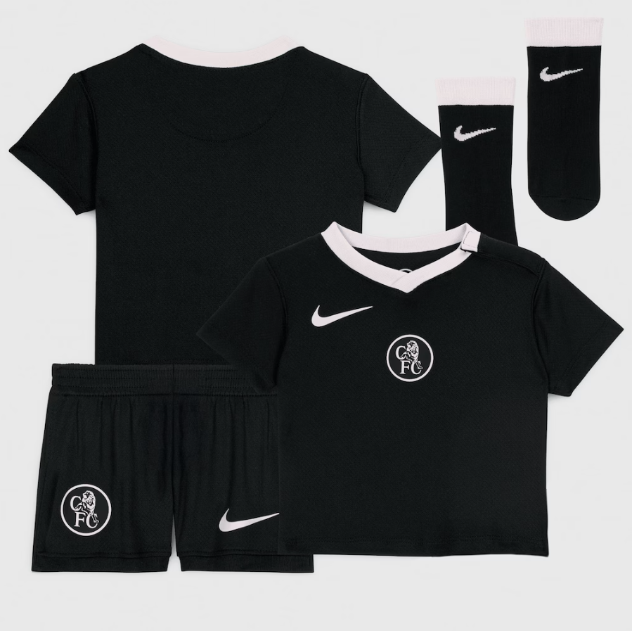เสื้อเด็กเชลซี Third Stadium Mini Kit 2025-26 ของแท้