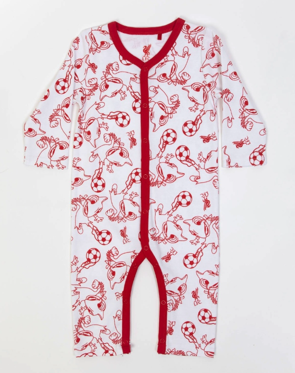 เสื้อเด็กลิเวอร์พูล Mighty Red Baby Romper ของแท้