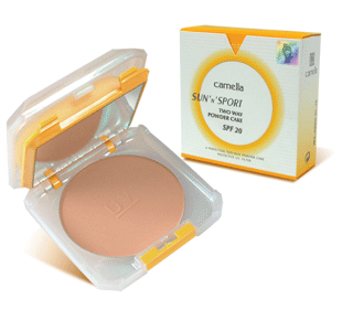 *หมดค่ะ* แป้งตลับ Camella Sun 'N Sport Two Way Powder Cake SPF20 ปกป้องแสงแดด
