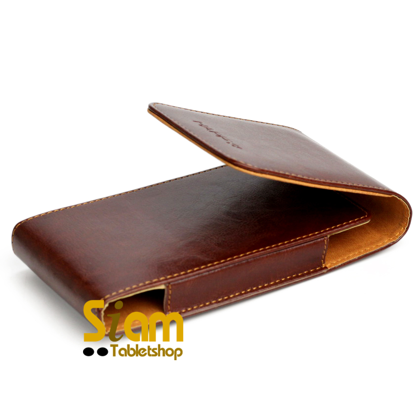 - ซองหนังคาดเอวขนาด แนวตั้ง สำหรับมือทุกรุ่น