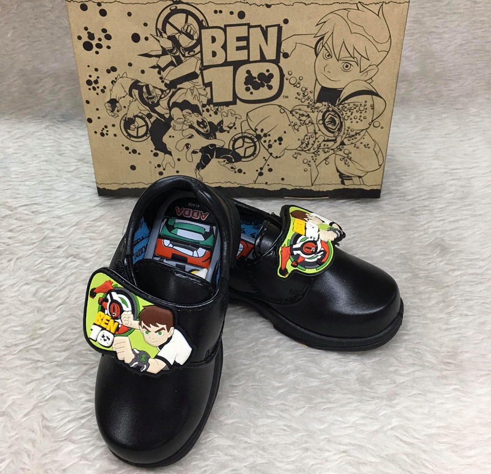 รองเท้านักเรียน ADDA BEN10 สีดำ