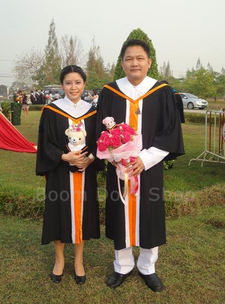 ตุ๊กตาถักรับปริญญา ม.รามคำแหง ขนาด 5 นิ้ว