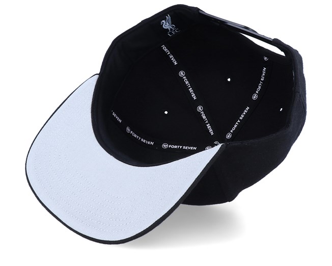 หมวกสแน็ปแบ็คลิเวอร์พูล Exclusive Metallic สีดำของแท้