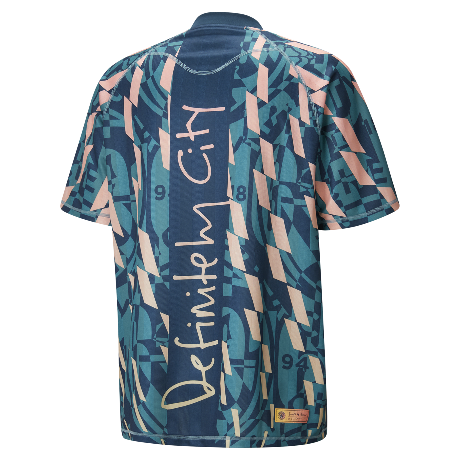 เสื้อแมนเชสเตอร์ ซิตี้ 'Definitely City' FtblStatement ย้อนยุคของแท้
