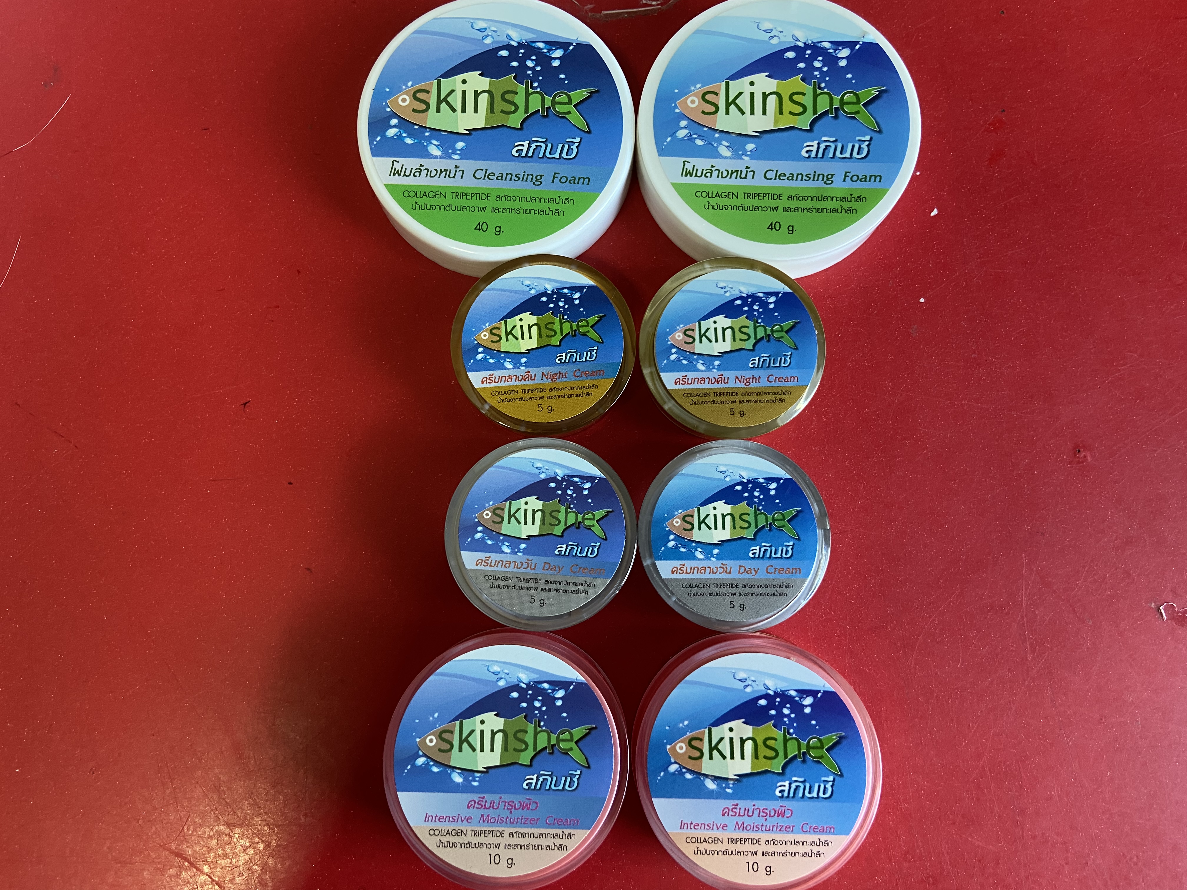 ครีม Skinshe giftset 1 กล่อง (ฝ้า กระ หมองคล้ำ)