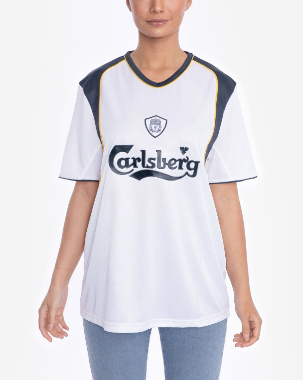 เสื้อลิเวอร์พูลย้อนยุค Retro 01-02 Away ของแท้