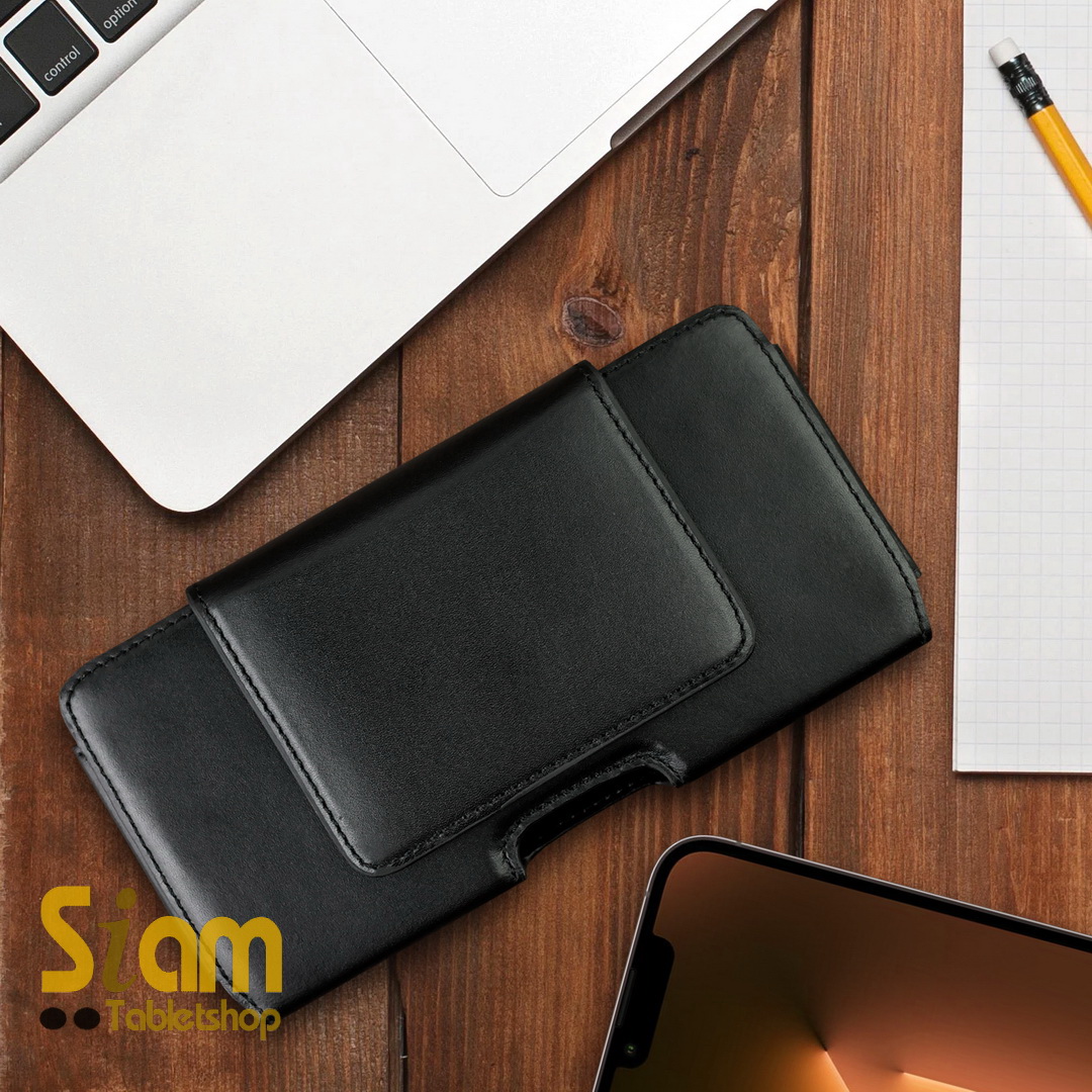 กระเป๋า คาดเอว หนังวัว สำหรับ มือถือ 5.5 - 6.7 นิ้ว สไตล์อิตาลี