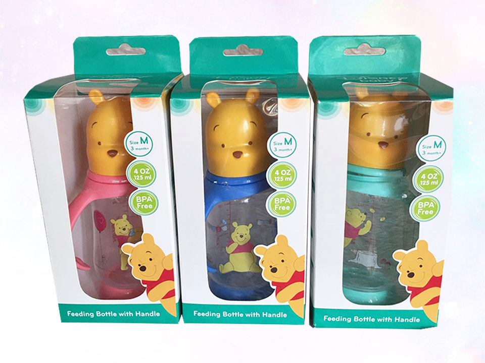 BABI CARE เบบี้แคร์ขวดนม 4 ออนซ์ ลาย Winnie the Pooh