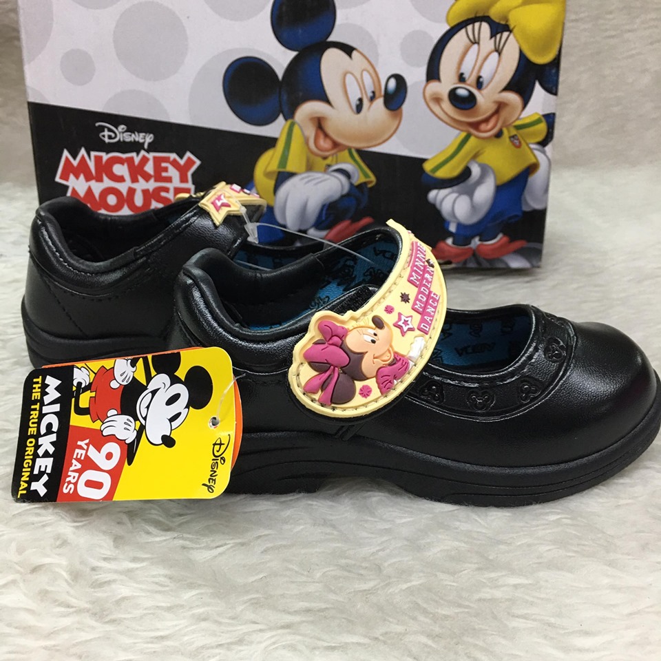 รองเท้านักเรียน ADDA Minnie mouse สีดำ