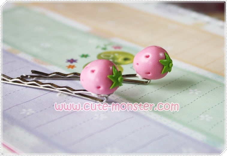 Pink strawberry