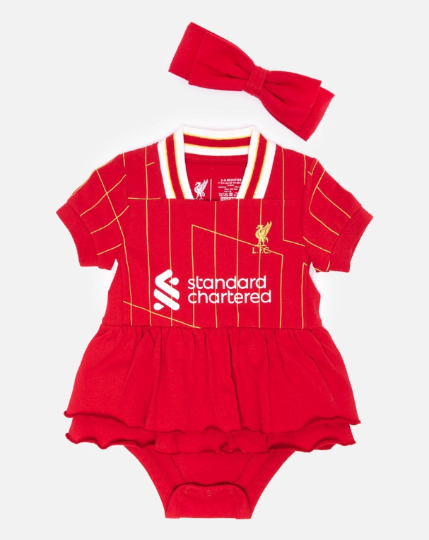 เสื้อเด็กลิเวอร์พูล Baby 24/25 Home Frill Bodysuit ของแท้
