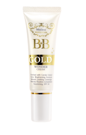 *พร้อมส่ง* Mistine BB GOLD Wonder Cream SPF30 มิสทีนบีบี โกลด์ วันเดอร์ ครีม หน้าขาวกระจ่างใส อำพรางรูขุมขน