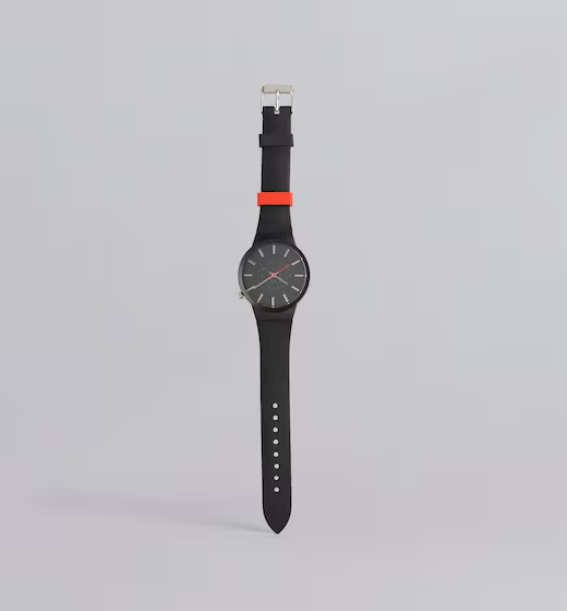 นาฬิกาแมนเชสเตอร์ ยูไนเต็ด Analogue Watch สีดำของแท้
