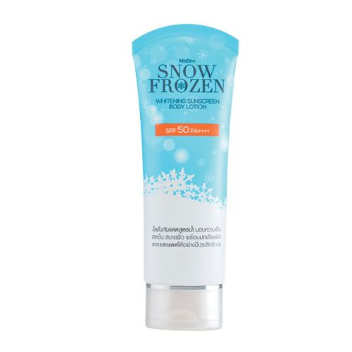 *พร้อมส่ง* Mistine SNOW FROZEN Whitening Sunscreen SPF50 PA++++ กันแดดเกล็ดหิมะ มิสทีน สโนว์ โฟรเซน เย็นสดชื่นสบายผิวแม้เมื่อยามออกแดด