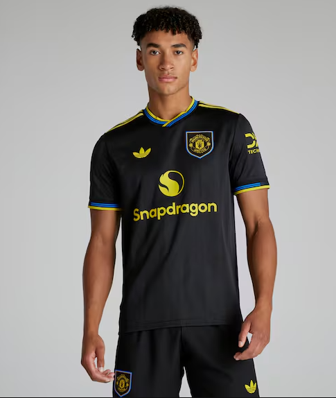 เสื้อแมนเชสเตอร์ ยูไนเต็ด 2025 2026 ชุดที่3 เวอร์ชั่นนักเตะ Third Authentic แขนสั้นของแท้