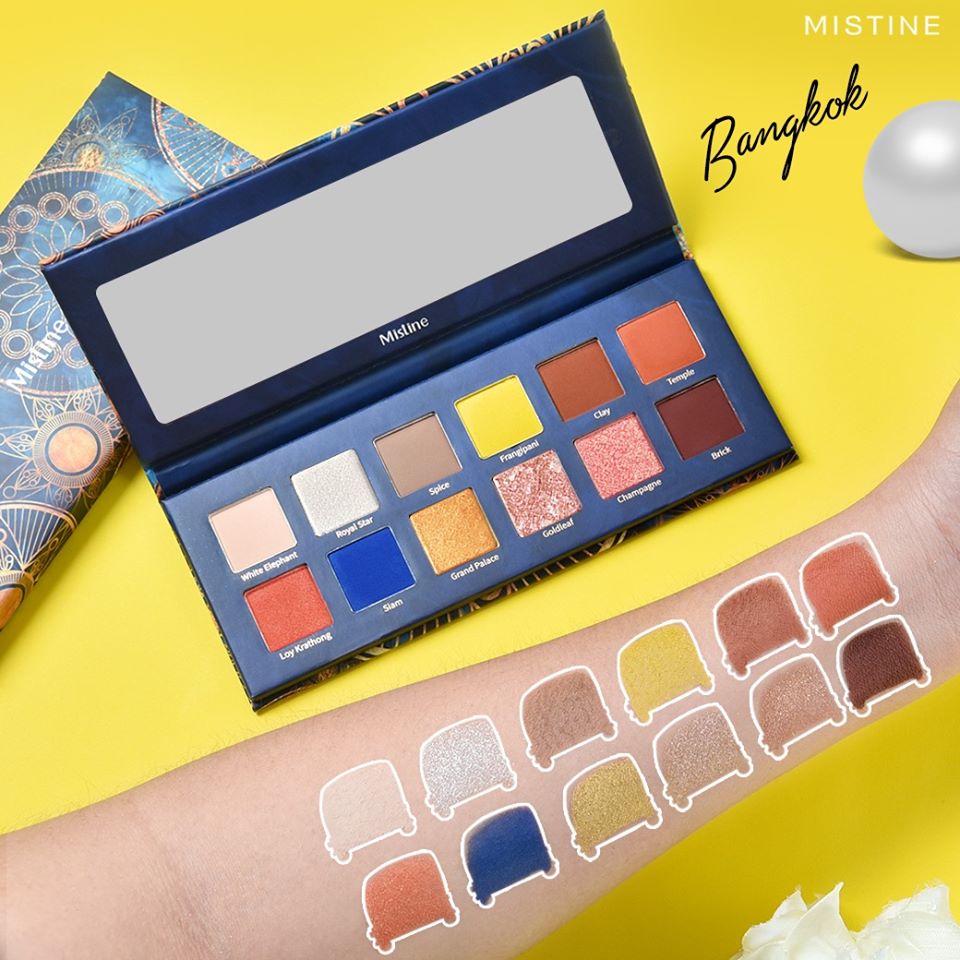 Mistine Urban Imagery Eyeshadow Palette มิสทิน เออร์เบิร์น อิมเมจเจอรี อายแชโดว์ พาเลท สุดปังจากมิสทีน ที่ควรมีไว้ในครอบครอง