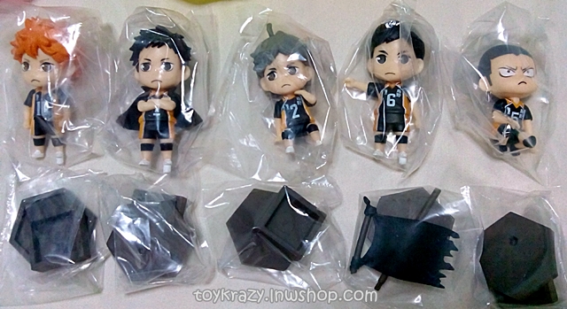 [ขายยกชุด] กาชาปอง Haikyuu!! Side-A