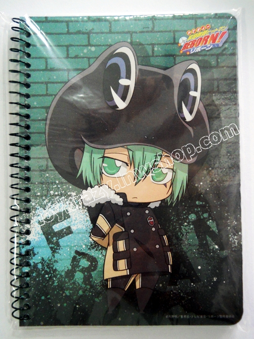 Katekyo Hitman Reborn! A6 Notebook สมุดโน้ตสันห่วงขนาด A6 ลาย Flan