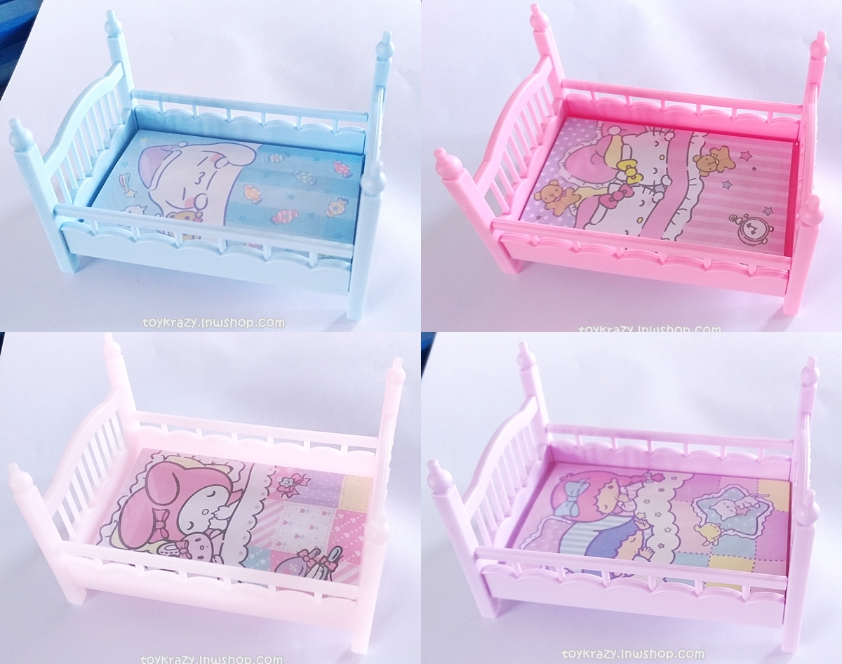 Sanrio เตียงจิ๋ว พร้อมกระดาษโน้ตลายน่ารัก