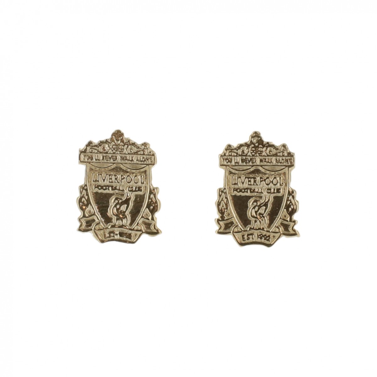 ต่างหูทองลิเวอร์พูล Crest 9CT Gold Earrings ของแท้