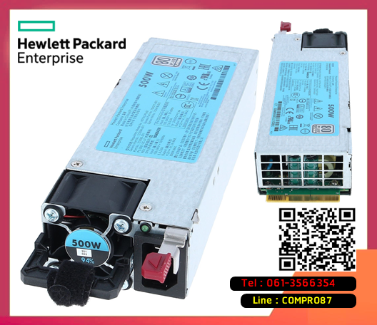HP 500W,Common Slot,277VAC,Hot Plug,Power Supply Kit,717362-B21, 638549-001, 633680-001