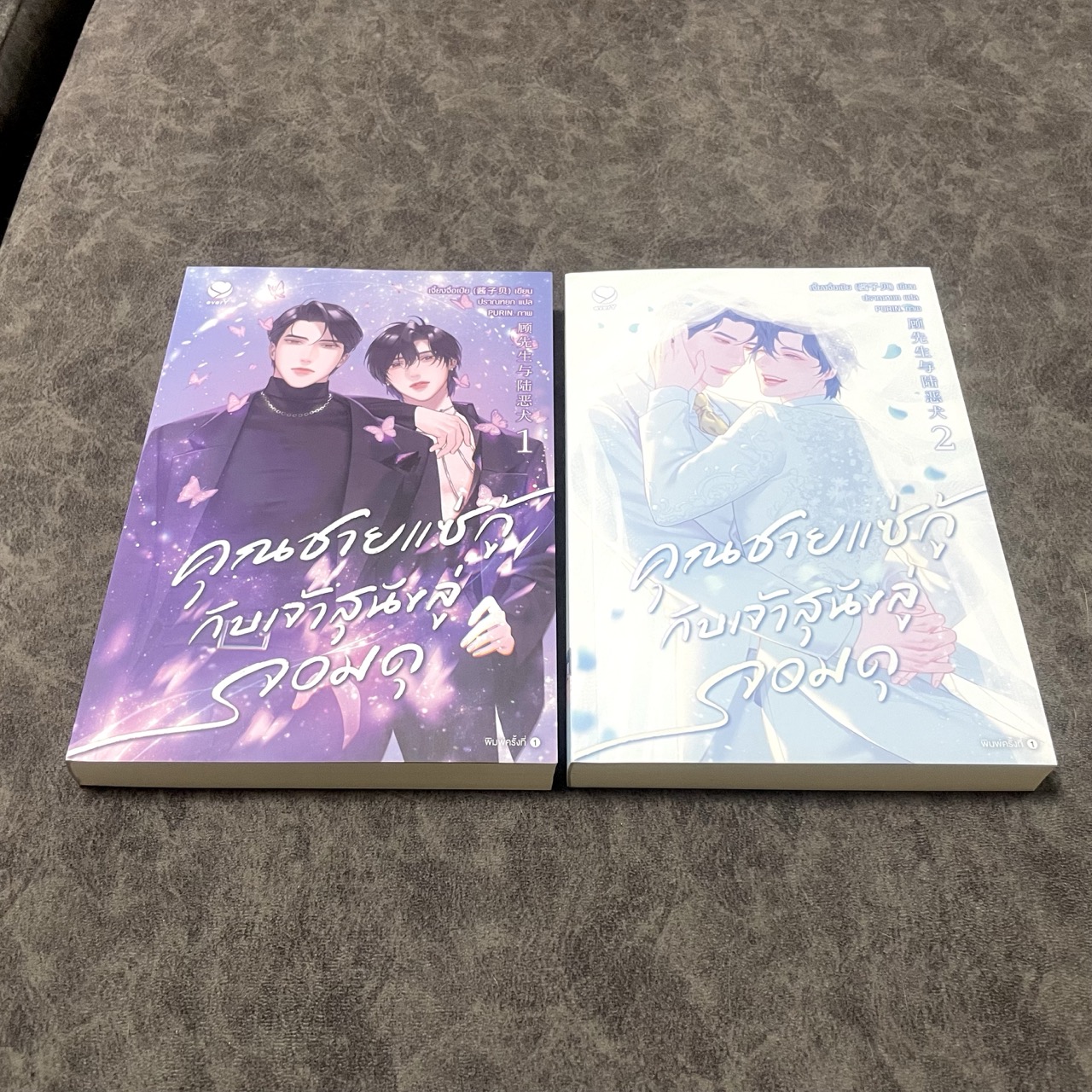 *มือสอง พิมพ์หนึ่ง* คุณชายแซ่กู้กับเจ้าสุนัขลู่จอมดุ เล่ม 1-2 (จบ)