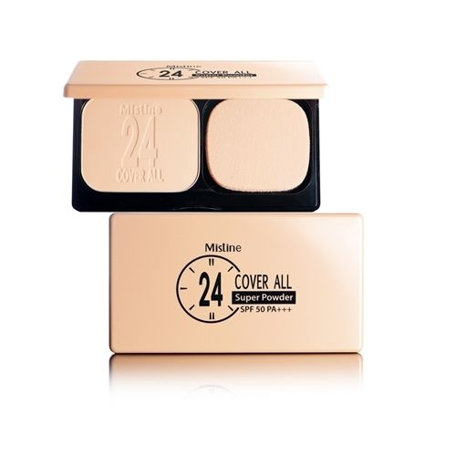 24 Cover All Super Powder SPF50 แป้งที่ปกปิดได้อย่างสมบูรณ์แบบเรียบเนียนติดทน 24 ชม. สวยไม่ต้องเติมซ้ำ
